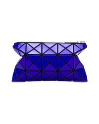 Pochette en cuir bleue Bao Bao Issey Miyake