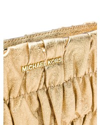 Pochette en cuir dorée MICHAEL Michael Kors