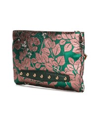 Pochette en cuir imprimée multicolore Dolce & Gabbana