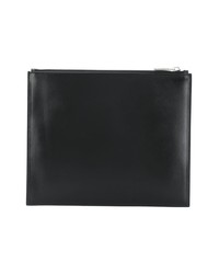 Pochette en cuir imprimée noire Calvin Klein 205W39nyc