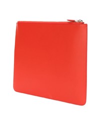 Pochette en cuir imprimée rouge Givenchy