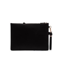 Pochette en cuir noire Sophia Webster