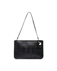 Pochette en cuir noire JW Anderson