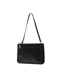 Pochette en cuir noire JW Anderson