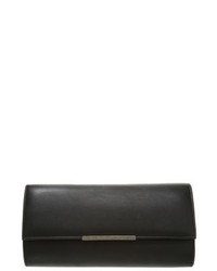 Pochette en cuir noire Buffalo