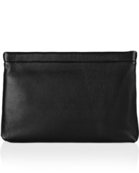 Pochette en cuir noire Marc by Marc Jacobs