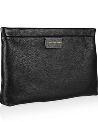 Pochette en cuir noire Marc by Marc Jacobs