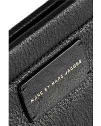 Pochette en cuir noire Marc by Marc Jacobs