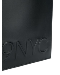 Pochette en cuir noire Calvin Klein 205W39nyc