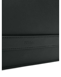 Pochette en cuir noire Furla