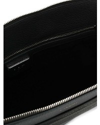 Pochette en cuir noire Givenchy