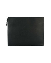 Pochette en cuir noire Givenchy