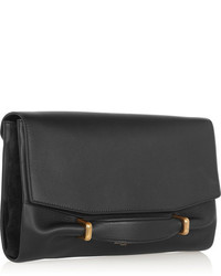 Pochette en cuir noire Nina Ricci