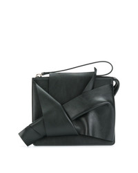 Pochette en cuir noire N°21