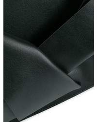 Pochette en cuir noire N°21