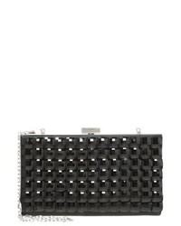 Pochette en cuir noire Only
