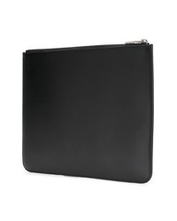 Pochette en cuir noire Givenchy