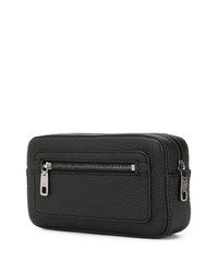 Pochette en cuir noire Dolce & Gabbana