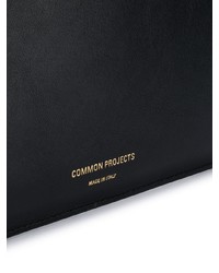 Pochette en cuir noire Common Projects