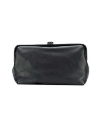 Pochette en cuir noire A.F.Vandevorst