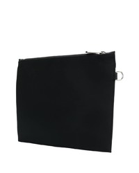 Pochette en cuir noire Philipp Plein