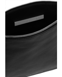 Pochette en cuir noire Christopher Kane