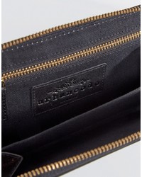 Pochette en cuir noire Urban Code