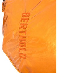 Pochette en cuir orange Berthold