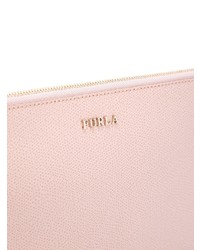 Pochette en cuir rose Furla