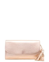Pochette en cuir rose Esprit