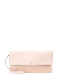 Pochette en cuir rose Esprit
