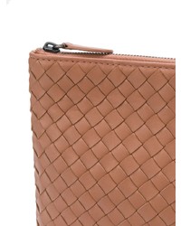 Pochette en cuir rose Bottega Veneta