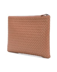 Pochette en cuir rose Bottega Veneta