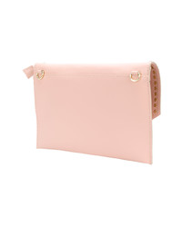 Pochette en cuir rose Marc Ellis