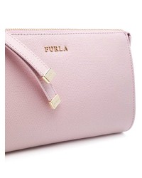 Pochette en cuir rose Furla