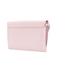 Pochette en cuir rose Furla