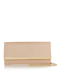 Pochette en cuir rose Jimmy Choo