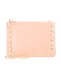 Pochette en cuir rose Missguided