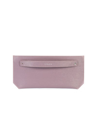 Pochette en cuir rose Senreve