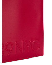 Pochette en cuir rouge Calvin Klein 205W39nyc