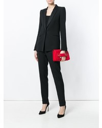 Pochette en cuir rouge Tom Ford