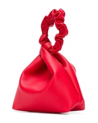 Pochette en cuir rouge Elena Ghisellini