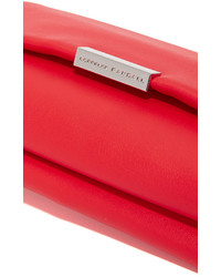 Pochette en cuir rouge Loeffler Randall