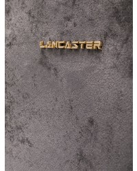 Pochette en daim grise Lancaster