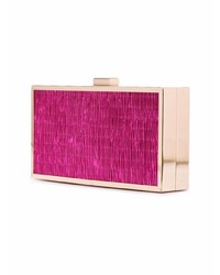 Pochette en toile fuchsia Christian Siriano