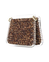 Pochette en toile marron 711