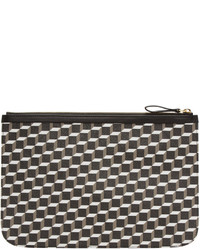 Pochette en toile noire Pierre Hardy