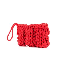 Pochette en toile rouge Alienina