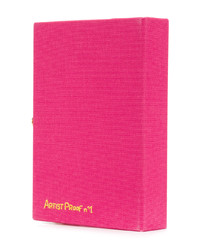 Pochette fuchsia Olympia Le-Tan