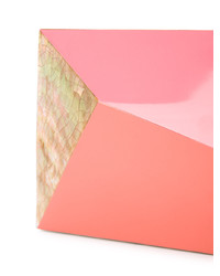 Pochette géométrique rose Rafe
